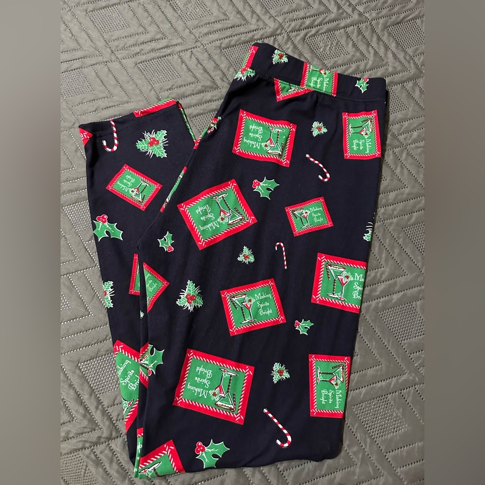 Christmas leggings/ pjs pants